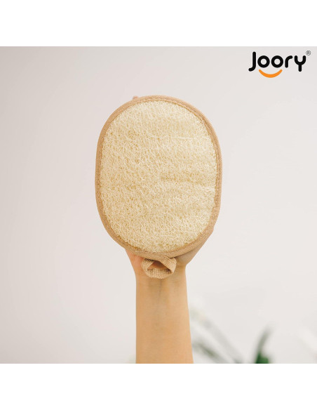 Esponjas de Lufa Natural Exfoliantes JOORY - Paquete de 3