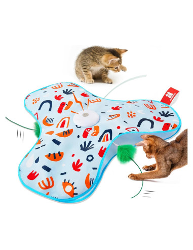 Juguete Interactivo para Gatos Potaroma Escondite y Búsqueda Cargable