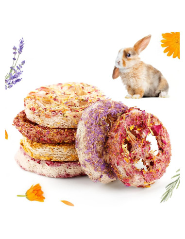 Juguetes Masticables de Lufa Orgánica FiveBull para Mascotas