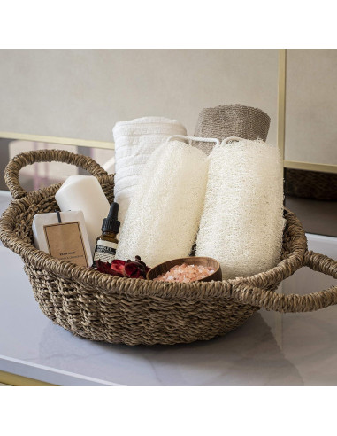 Esponjas de Lufa Ecológicas FAAY - 4 Pcs 15.24 cm Exfoliantes