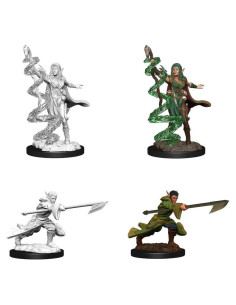 Miniaturas Sin Pintar Magic The Gathering Joraga Warcaller y Treespeaker
