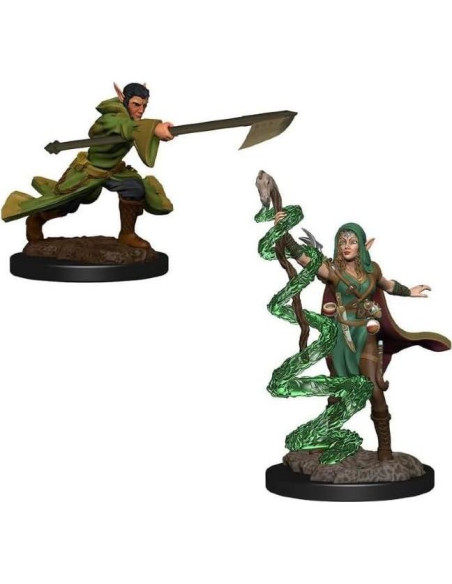 Miniaturas Sin Pintar Magic The Gathering Joraga Warcaller y Treespeaker Miniaturas Sin Pintar Magic The Gathering Joraga Warcaller y Treespeaker