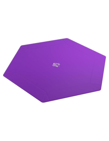 Bandeja de Dados Magnética Gamegenic Hexagonal Negra/Púrpura