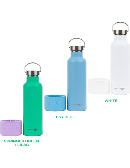 Botella de Agua Aislada Springer 710ml para Perros y Dueños