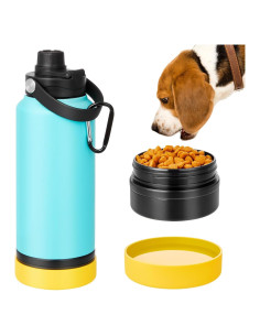 Botella de Agua Portátil Petbank 950ml Acero Inoxidable Doble Aislamiento