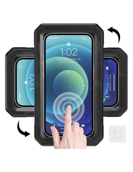 Soporte para teléfono impermeable GUANGZHOU OB-1014B 360 negro
