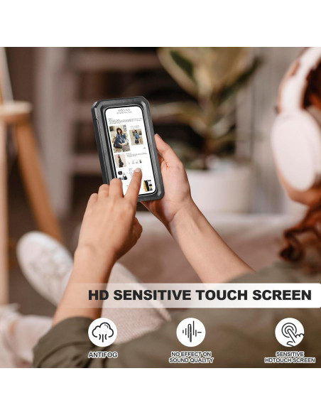 Soporte para teléfono impermeable GUANGZHOU OB-1014B 360 negro