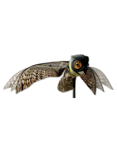 Búho Prowler Bird-X, señuelo realista para aves, 111.8 cm Búho Prowler Bird-X, señuelo realista para aves, 111.8 cm