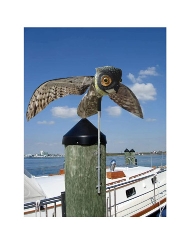 Búho Prowler Bird-X, señuelo realista para aves, 111.8 cm