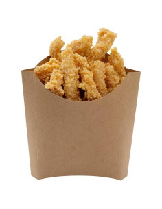 Tazas Desechables para Snacks Restaurantware 100 Unidades Kraft