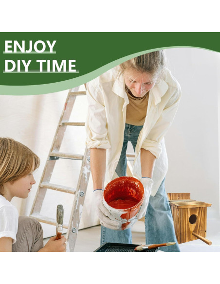 Casa para pájaros de madera KWISAMR con percha desmontable