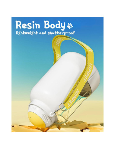 Botella de Agua y Tazón 2 en 1 para Perros TianfuSpanda 1.04L