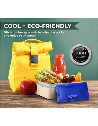 Paquetes de Hielo Suaves Reutilizables kinsho - Set de 4