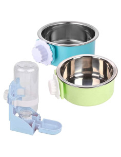 Set 3 en 1 Comedero y Bebedero para Conejos Hamiledyi