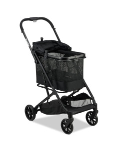 Carrito y Transportadora para Mascotas Joovy Pootler Negro 2