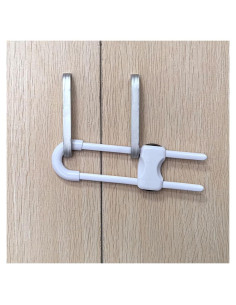 Candados Ajustables para Gabinetes A Prueba de Niños Azzs