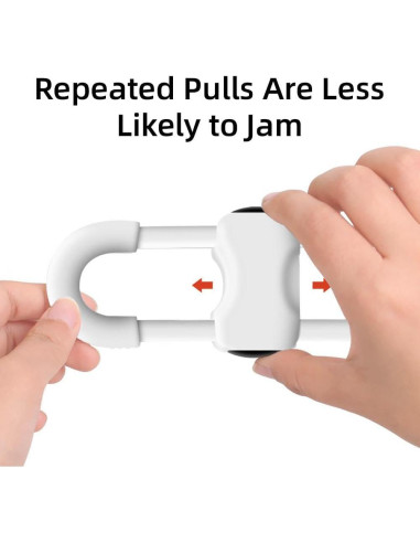 Candados Ajustables para Gabinetes A Prueba de Niños Azzs