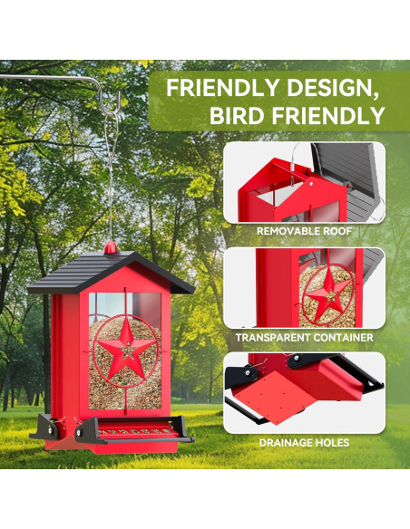 Comedero para Aves Buteafly a Prueba de Ardillas 2.27kg