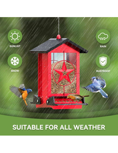 Comedero para Aves Buteafly a Prueba de Ardillas 2.27kg