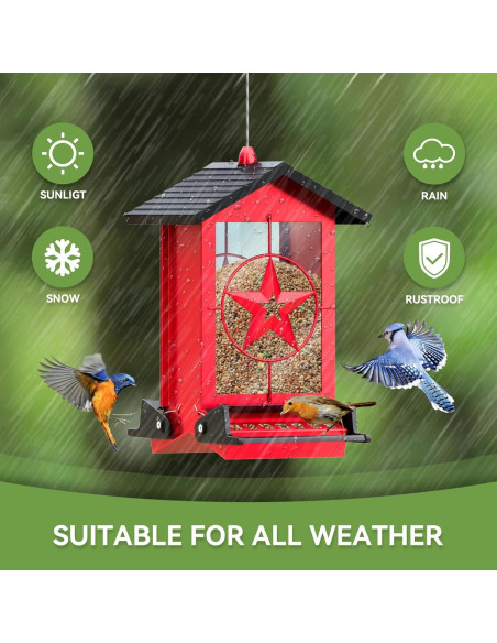 Comedero para Aves Buteafly a Prueba de Ardillas 2.27kg