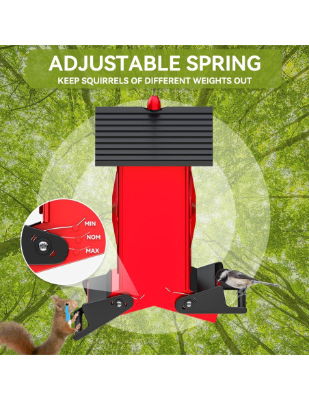 Comedero para Aves Buteafly a Prueba de Ardillas 2.27kg