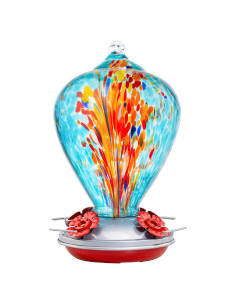 Alimentador de Colibrí Muse Garden de Vidrio 0.95 kg Colgante