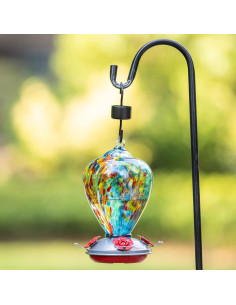 Alimentador de Colibrí Muse Garden de Vidrio 0.95 kg Colgante 2