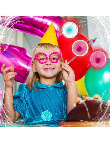 Liliful 24 Bolas Yo-Yo LED Araña para Fiesta de Cumpleaños