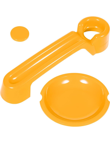 E-cowlboy Accesorios para Jeep Wrangler JK 2007-2018 Amarillo 15PCS