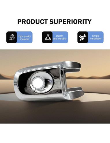 Cubierta de Cerradura de Manija de Puerta Merdege para Ford