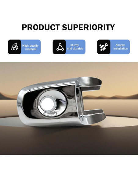 Cubierta de Cerradura de Manija de Puerta Merdege para Ford