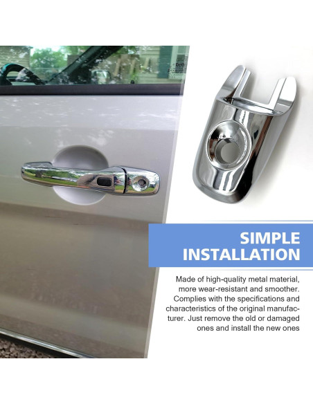 Cubierta de Cerradura de Manija de Puerta Merdege para Ford