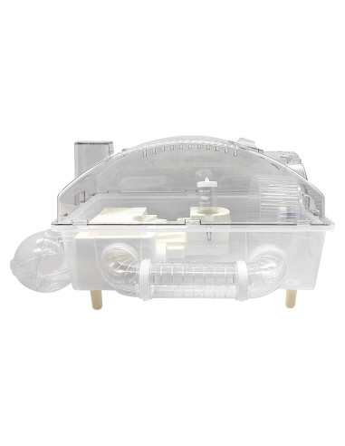 Jaula para Hámster Enano Tfwadmx Acrílico 44.9x27.9x29.9 cm