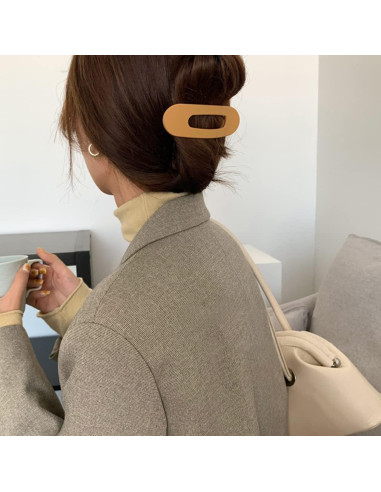 6 Pinzas de Pelo Grandes Toolzeen Multicolor para Mujeres