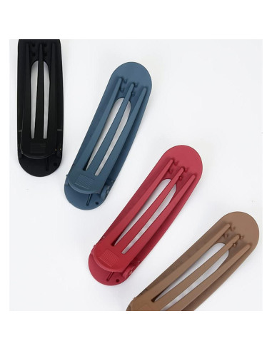 6 Pinzas de Pelo Grandes Toolzeen Multicolor para Mujeres