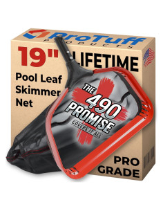 Red de Skimmer de Piscina ProTuff 19" con Reemplazo Vitalicio