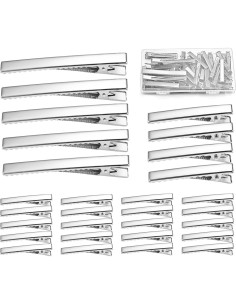 Juego de Accesorios para el Cabello Qoneyik - 45 Piezas Clips y Rizadores 2