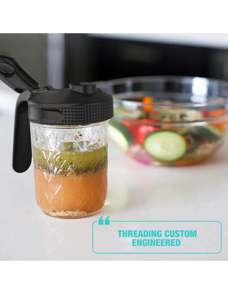 Tapa Vertedora Masontops para Tarro de Conservas Boca Ancha