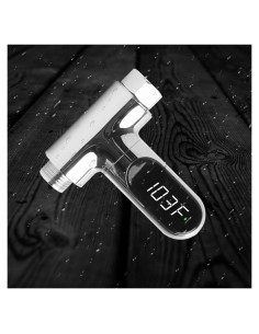 Termómetro Digital de Ducha HPYDIY con Pantalla LED 360