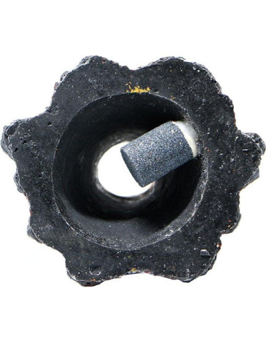 Decoración de Acuario Volcán RunXF con Burbujeador Pequeño