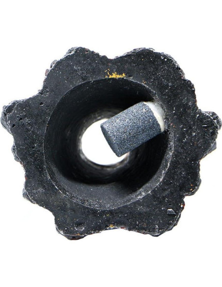 Decoración de Acuario Volcán RunXF con Burbujeador Pequeño