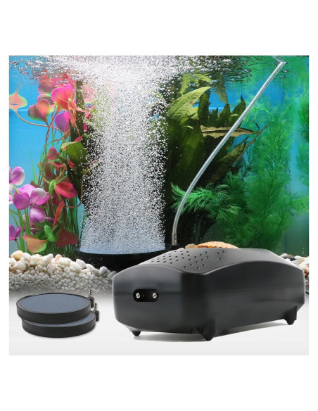 Bomba de Aire Coospider 8W Ultra Silenciosa para Acuario 20-600L