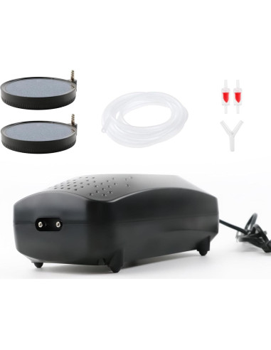 Bomba de Aire Coospider 8W Ultra Silenciosa para Acuario 20-600L