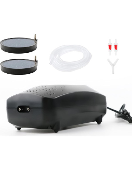 Bomba de Aire Coospider 8W Ultra Silenciosa para Acuario 20-600L