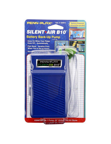 Bomba de Aire Penn-Plax Silent Air B10 para Acuario 29 Gal