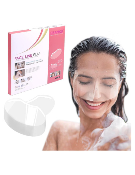 EBANKU 200 PCS Protectores Faciales Desechables para Maquillaje
