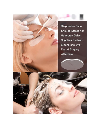 EBANKU 200 PCS Protectores Faciales Desechables para Maquillaje