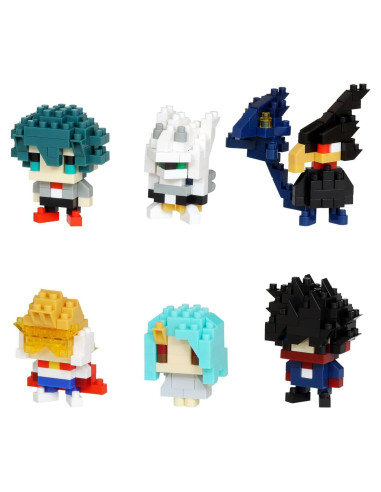 Nanoblock My Hero Academia Vol. 3 - Kit de Construcción 6 Figuras