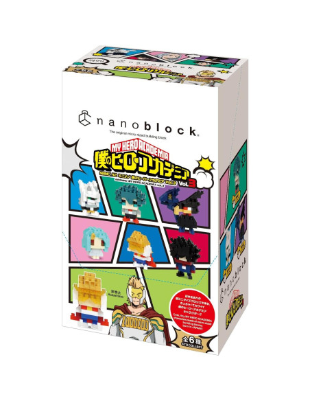 Nanoblock My Hero Academia Vol. 3 - Kit de Construcción 6 Figuras