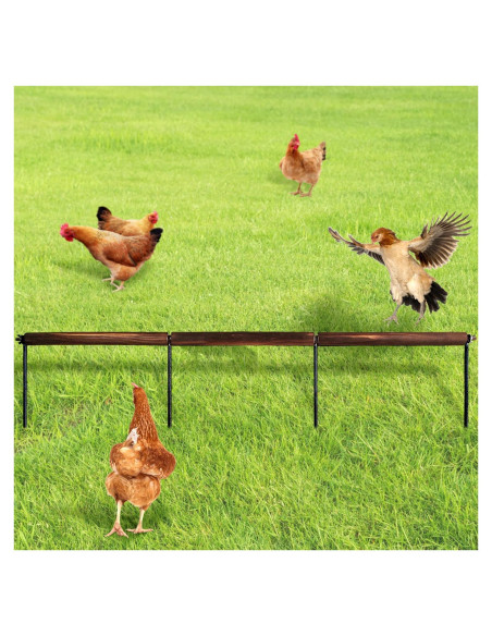 Juguete de Percha Extra Larga para Pollos NICERINC 114 cm